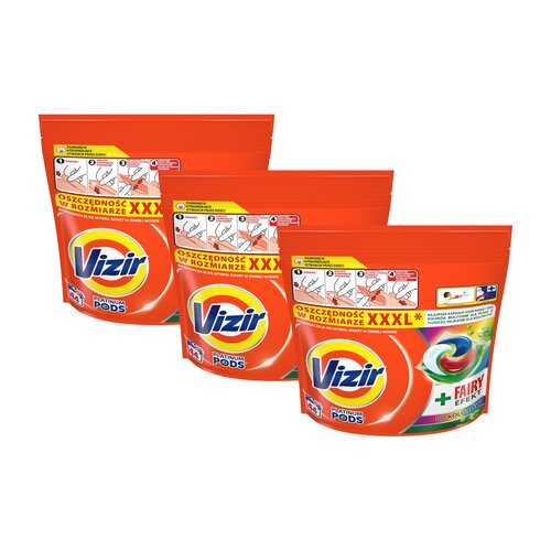 Kapsułki do prania VIZIR Platinum Pods Fairy Efekt - 132 szt.